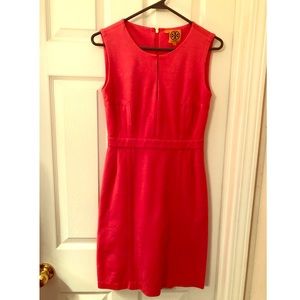 MAKE OFFER!!!! TORY BURCH HOT CORAL DRESS
